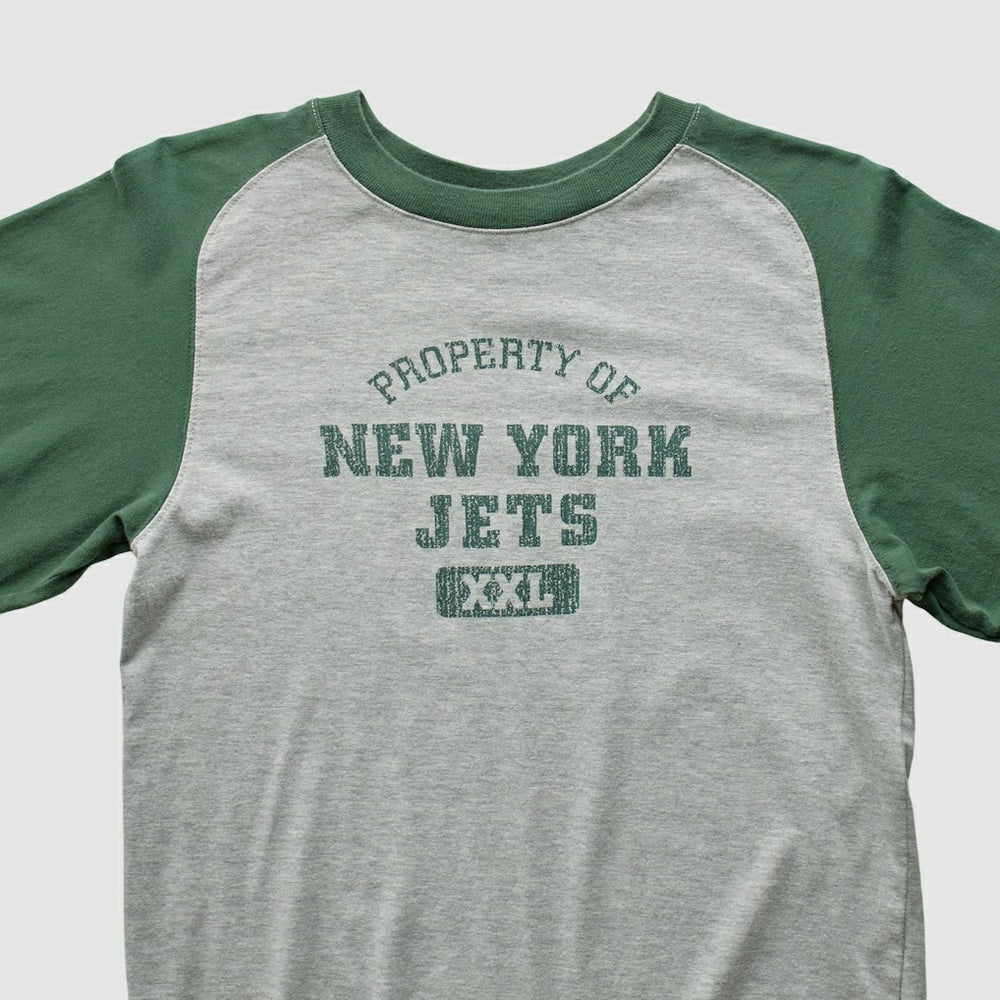 New York Jets Fanatics Grid Iron 2000s Long Sleeve T-shirt