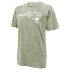 New England Patriots New Era Drake Maye  Majestic Threads Mineral Wash Name & Number T-Shirt