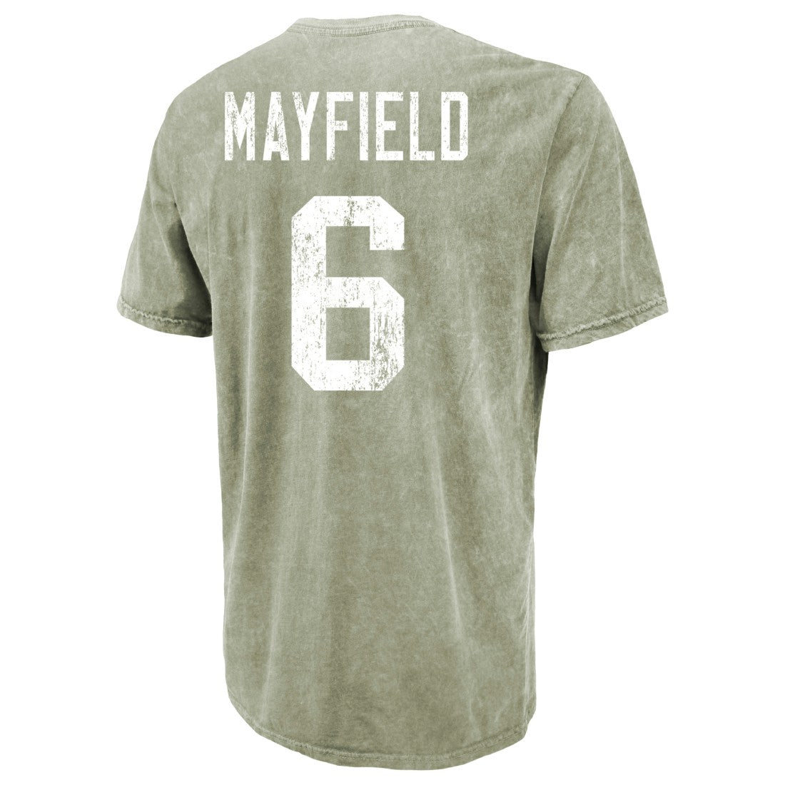Tampa Bay Buccaneers  Baker Mayfield  Majestic Threads Mineral Wash Name & Number T-Shirt