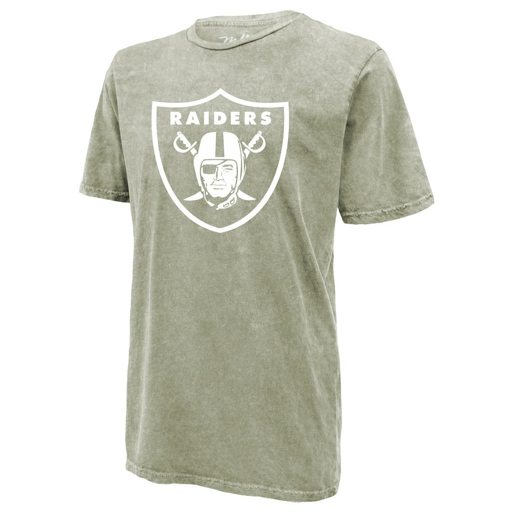 Las Vegas Raiders  Brock Bowers  Majestic Threads Mineral Wash Name & Number T-Shirt