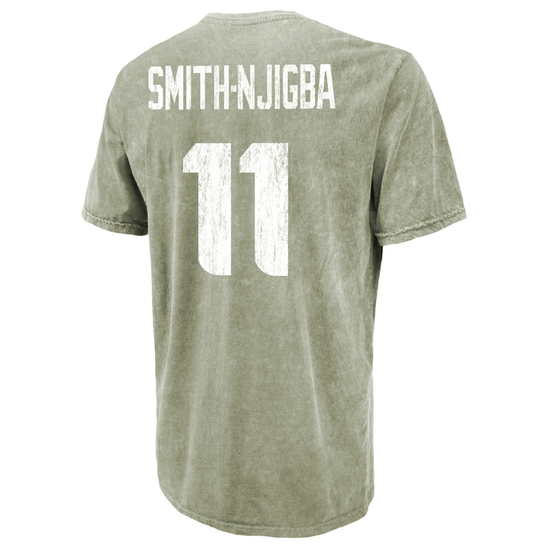 Seattle Seahawks  Jaxon Smith-Njigba  Majestic Threads Mineral Wash Name & Number T-Shirt