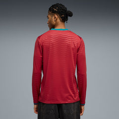 Portugal National Team 2026 Home Replica Long Sleeve Jersey Red - Puma