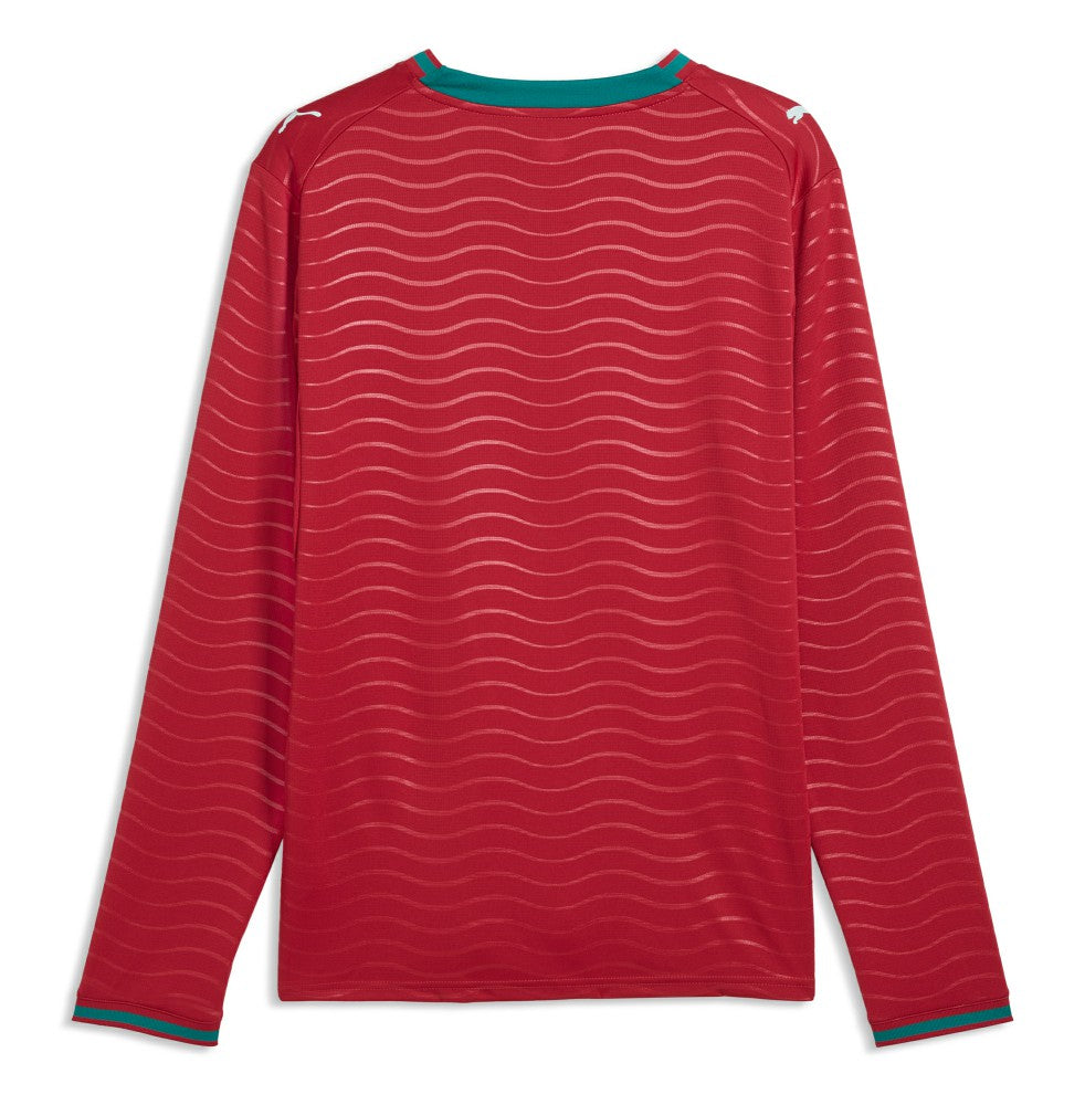 Portugal National Team 2026 Home Replica Long Sleeve Jersey Red - Puma