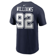 Dallas Cowboys Nike Quinnen Williams  Player Name & Number T-Shirt