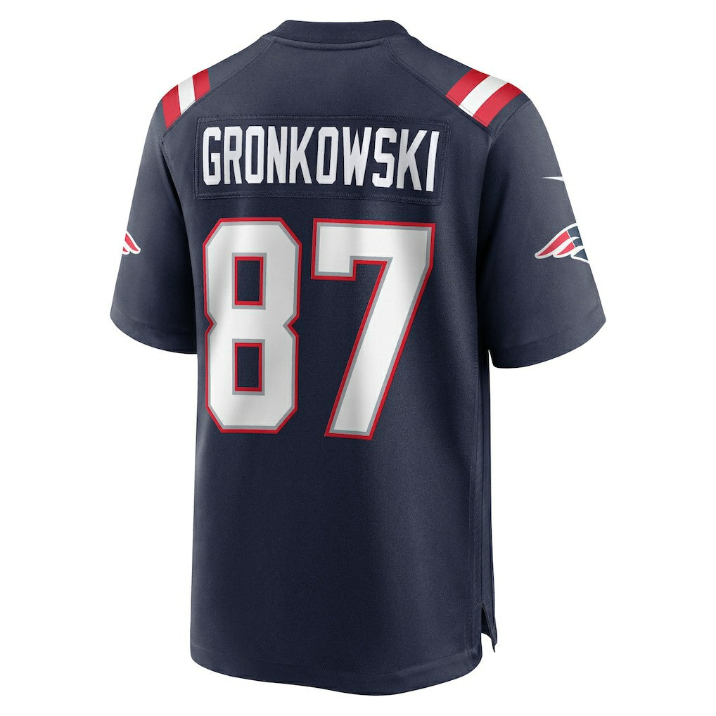 New England Patriots Nike Rob Gronkowski  Team Retired Player Game Jersey