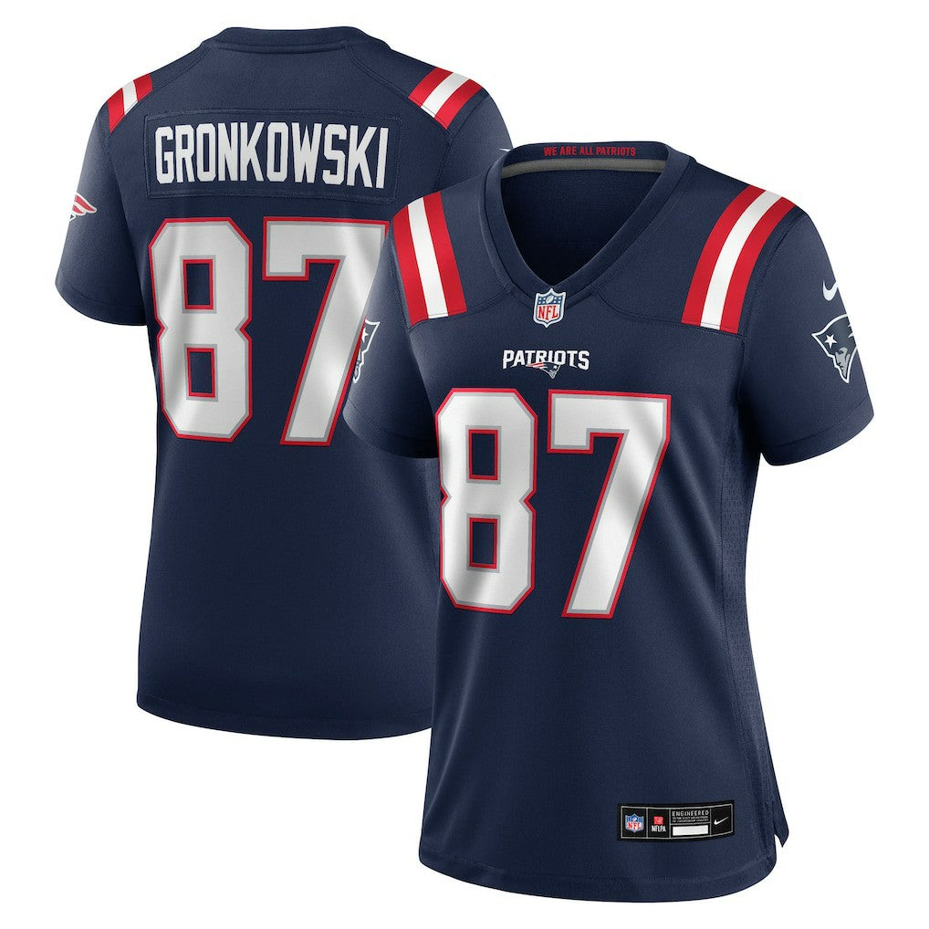New England Patriots Nike Rob Gronkowski  Women's Team Retired Player Game Jersey