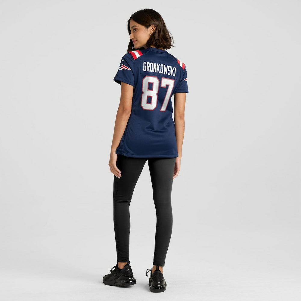 New England Patriots Nike Rob Gronkowski  Women's Team Retired Player Game Jersey