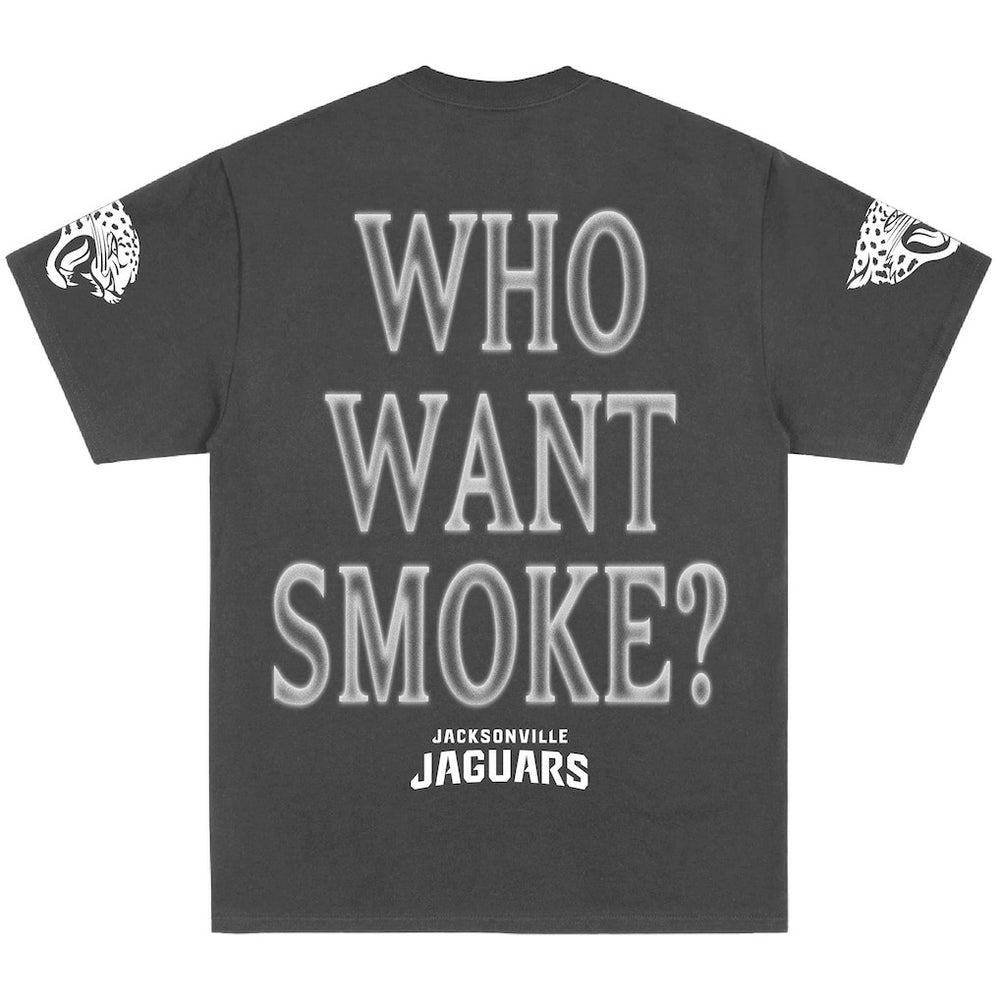 Jacksonville Jaguars  Nardo Wick Unisex Teal Smoke T-Shirt