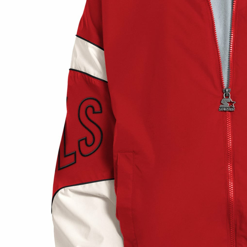 Chicago Bulls Starter The Gust Full-Zip Hooded Jacket For Sale