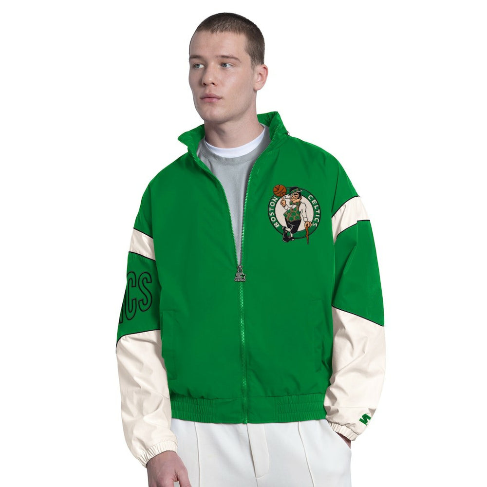 Boston Celtics Starter The Gust Full-Zip Hooded Jacket Discount