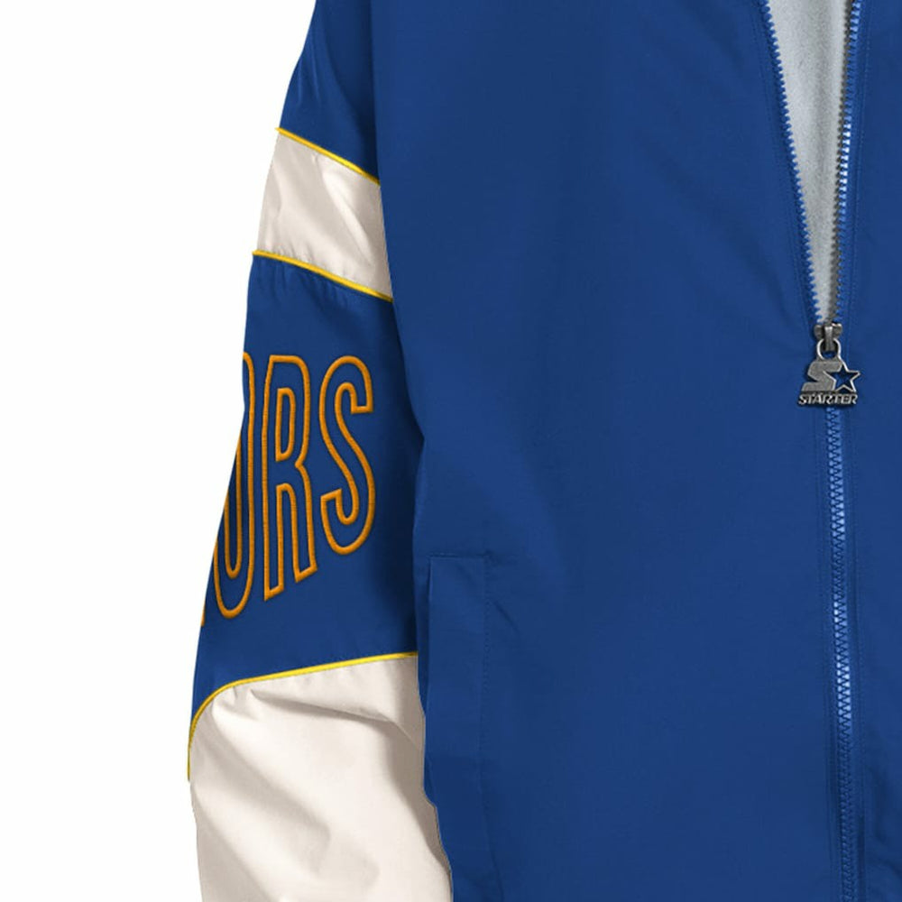 Golden State Warriors Starter The Gust Full-Zip Hooded Jacket sale Outlet