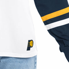 Indiana Pacers G-III 4Her by Carl Banks Women's Key Player Oversized Hooded Long Sleeve T-Shirt Outlet