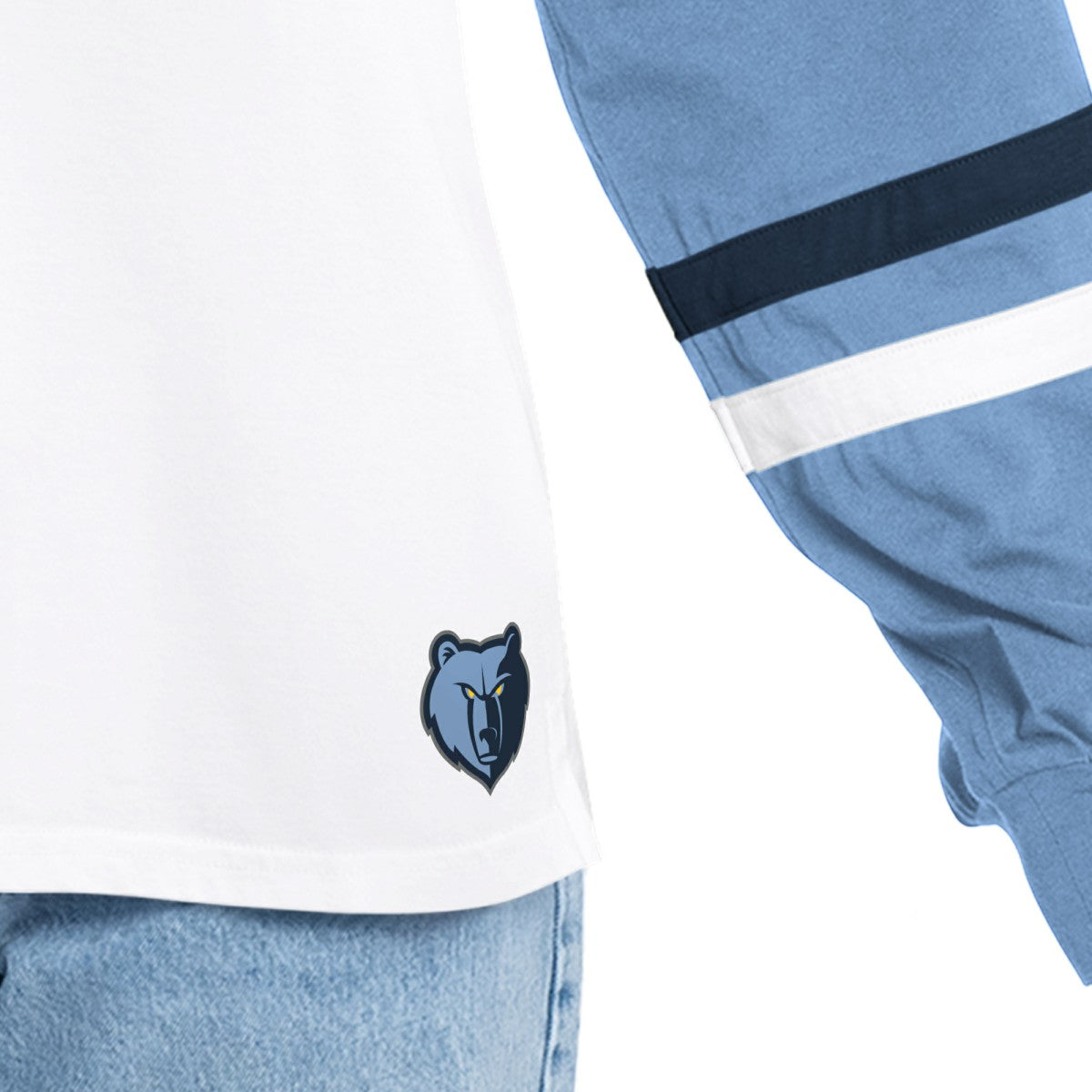 Memphis Grizzlies G-III 4Her by Carl Banks Women's Key Player Oversized Hooded Long Sleeve T-Shirt Online