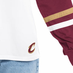 Cleveland Cavaliers G-III 4Her by Carl Banks Women's Key Player Oversized Hooded Long Sleeve T-Shirt sale Online