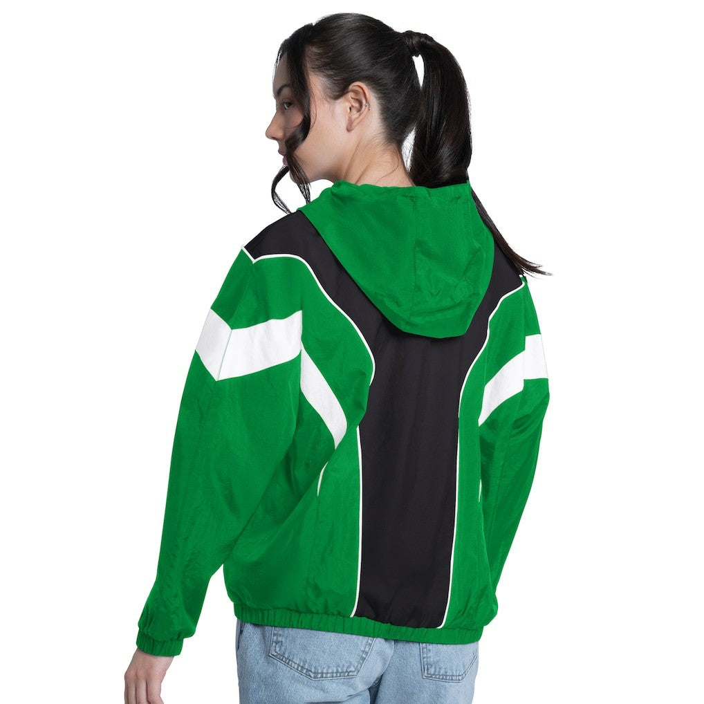 Boston Celtics G-III 4Her by Carl Banks Women's Quarterback Lightweight Oversized Full-Zip Jacket Discount