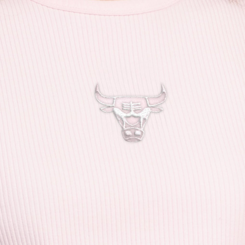 Chicago Bulls Starter Women's Pastel Ribbed Tank Top sale New