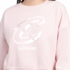Cleveland Cavaliers Starter Women's Pastel Boxy Sweatshirt sale Online