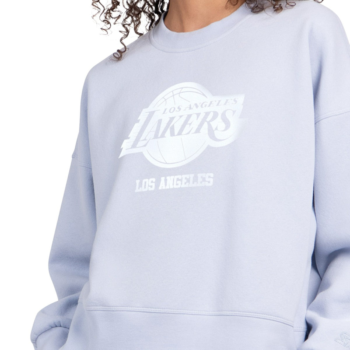 Los Angeles Lakers Starter Women's Pastel Boxy Sweatshirt Online