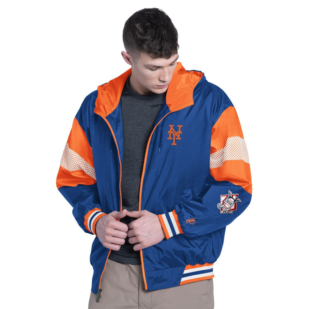 New York Mets Pro Player Legacy Lightweight Full-Zip Hooded Jacket | MLB Sale