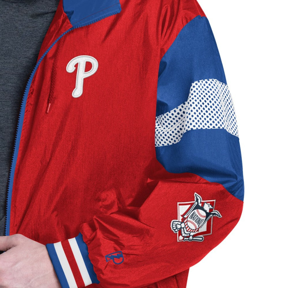 Philadelphia Phillies Pro Player Legacy Lightweight Full-Zip Hooded Jacket | MLB New