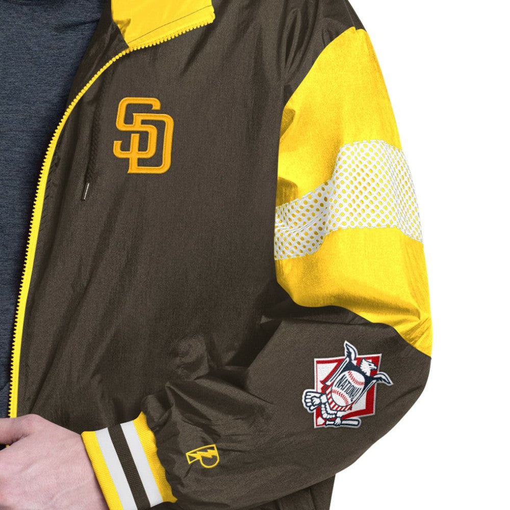 San Diego Padres Pro Player Legacy Lightweight Full-Zip Hooded Jacket | MLB Near me