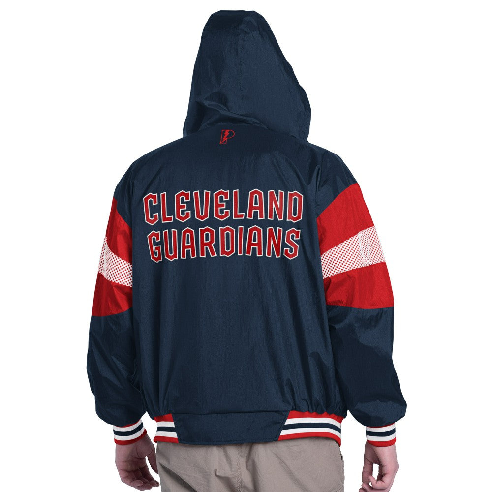 Cleveland Guardians Pro Player Legacy Lightweight Full-Zip Hooded Jacket | MLB New