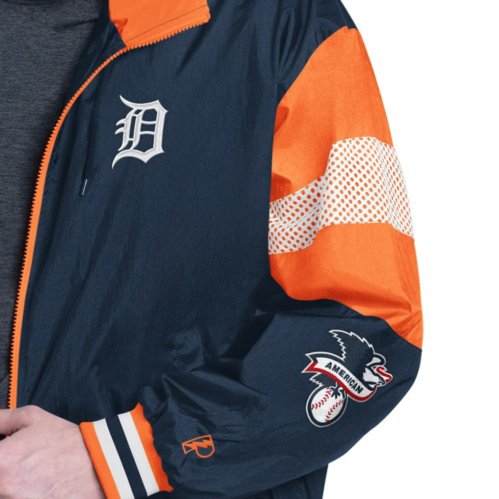Detroit Tigers Pro Player Legacy Lightweight Full-Zip Hooded Jacket | MLB US