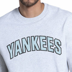 New York Yankees Starter Face of Ice Blue French Terry Sweatshirt | MLB Shop