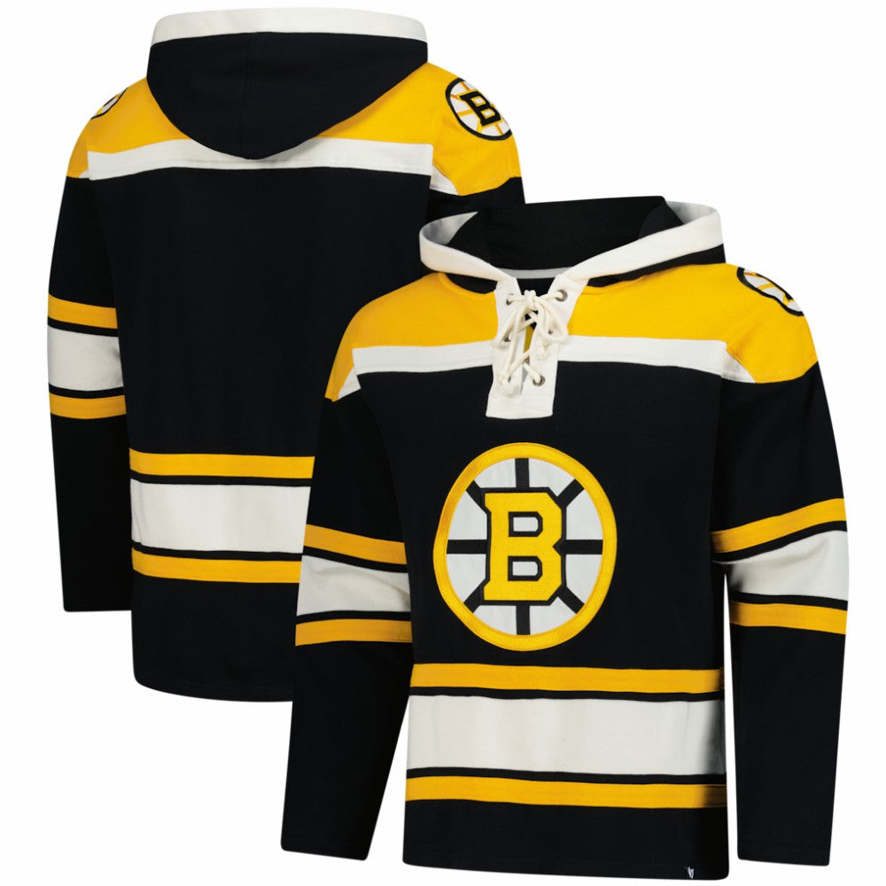 Boston Bruins '47 Superior Lacer Hoodie Sale