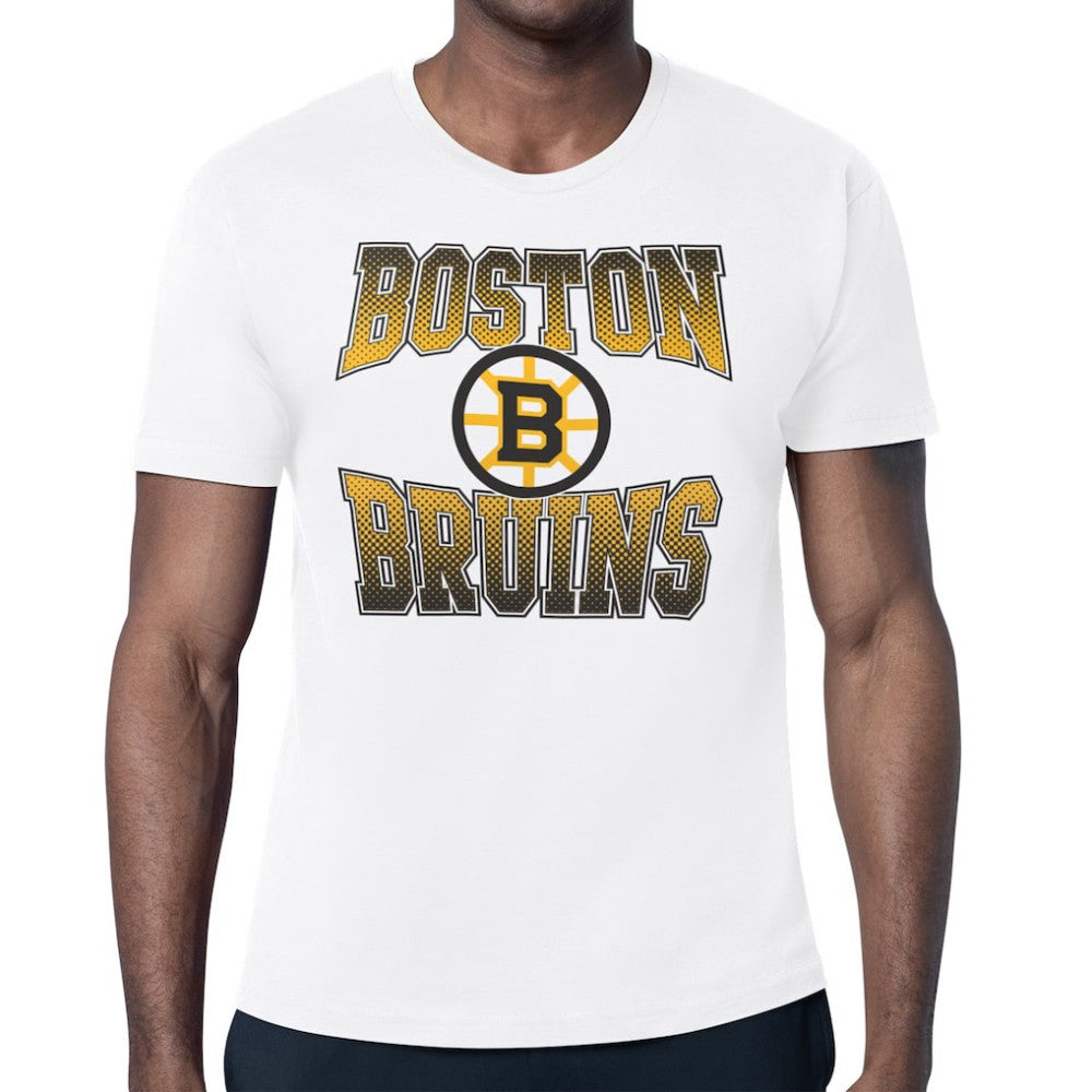 Boston Bruins Starter Comic Style Team Graphic T-Shirt On Sale