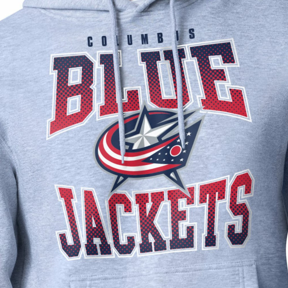 Columbus Blue Jackets Starter Comic Style Team Graphic Hoodie Outlet