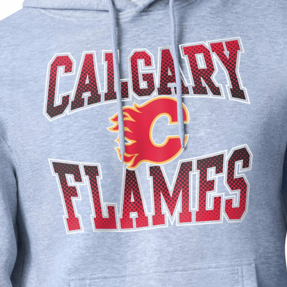 Calgary Flames Starter Comic Style Team Graphic Hoodie Outlet