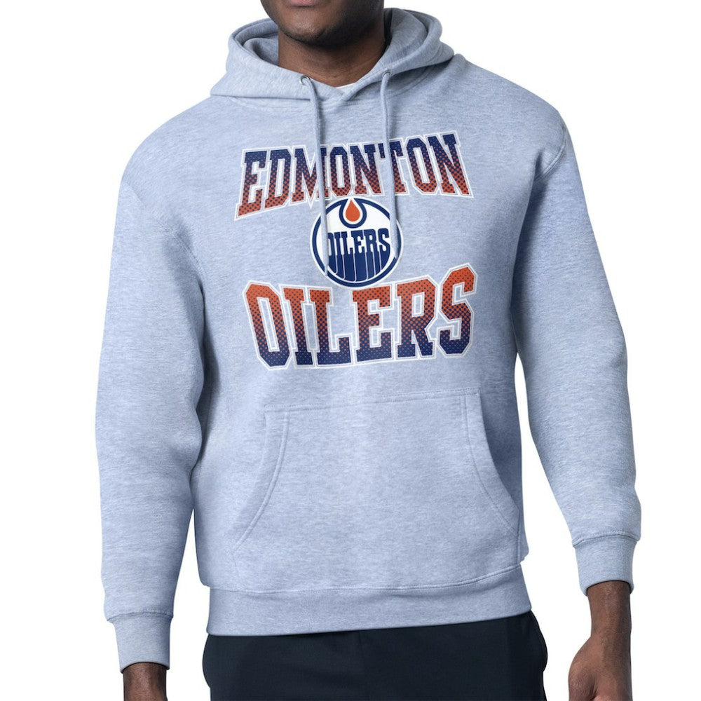 Edmonton Oilers Starter Comic Style Team Graphic Hoodie Sale