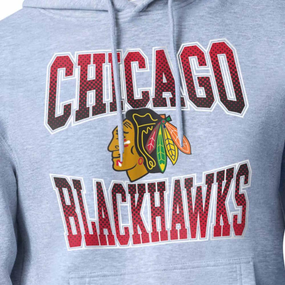 Chicago Blackhawks Starter Comic Style Team Graphic Hoodie Sale