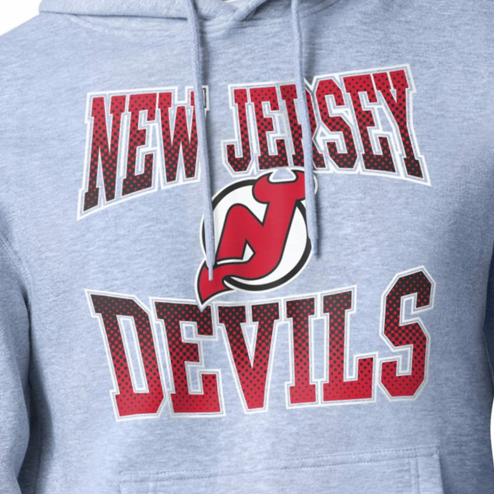 New Jersey Devils Starter Comic Style Team Graphic Hoodie For Sale