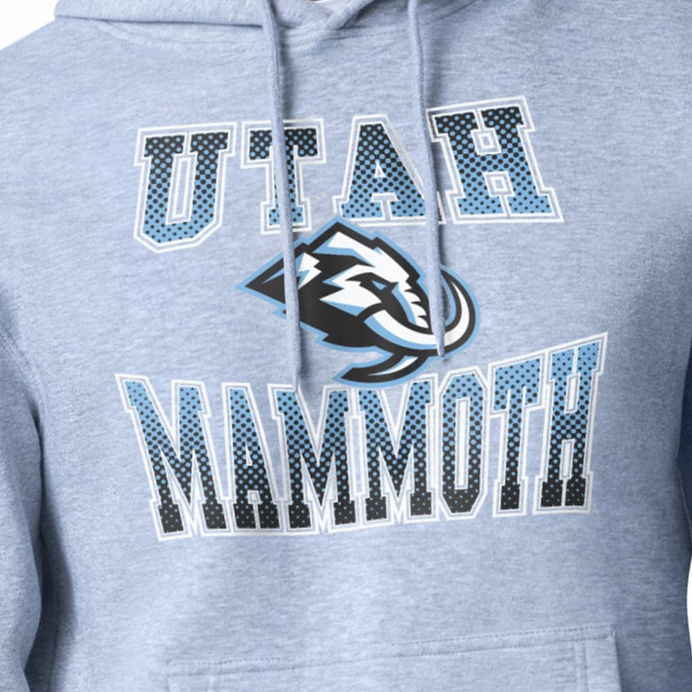 Utah Mammoth Starter Comic Style Team Graphic Hoodie Outlet