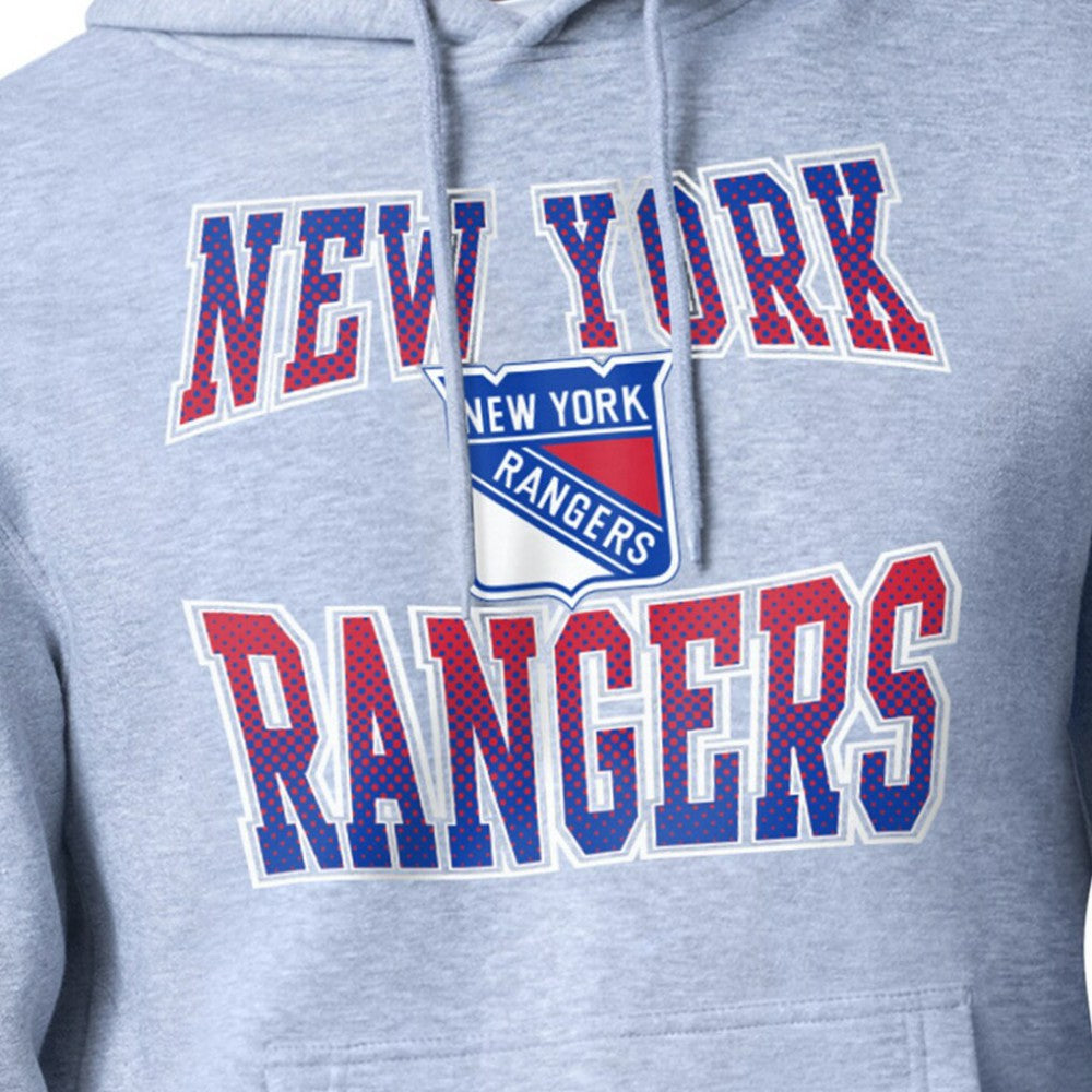 New York Rangers Starter Comic Style Team Graphic Hoodie For Sale