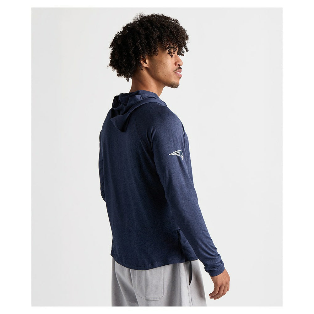 New England Patriots  Charles River x  Cayak Hooded Long Sleeve T-Shirt