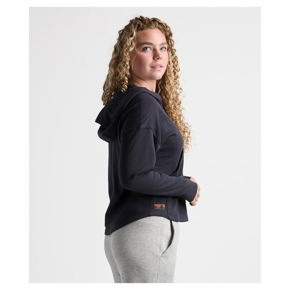 New England Patriots  Charles River x  Women's Willow Fleece Quarter-Zip Hoodie