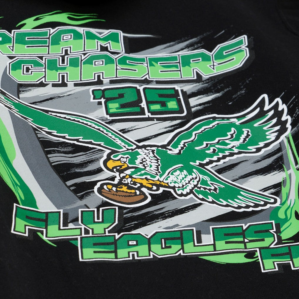 Philadelphia Eagles Mitchell & Ness Dream Chasers Fly Hoodie