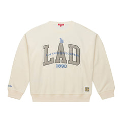 Los Angeles Dodgers Mitchell & Ness Women's Premium Crewneck Sweatshirt | MLB Discount