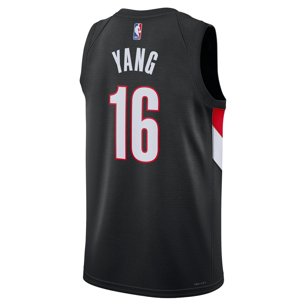 Yang Hansen Portland Trail Blazers Unisex Swingman Jersey Outlet