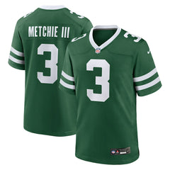 New York Jets Nike John Metchie III  Team Game Jersey