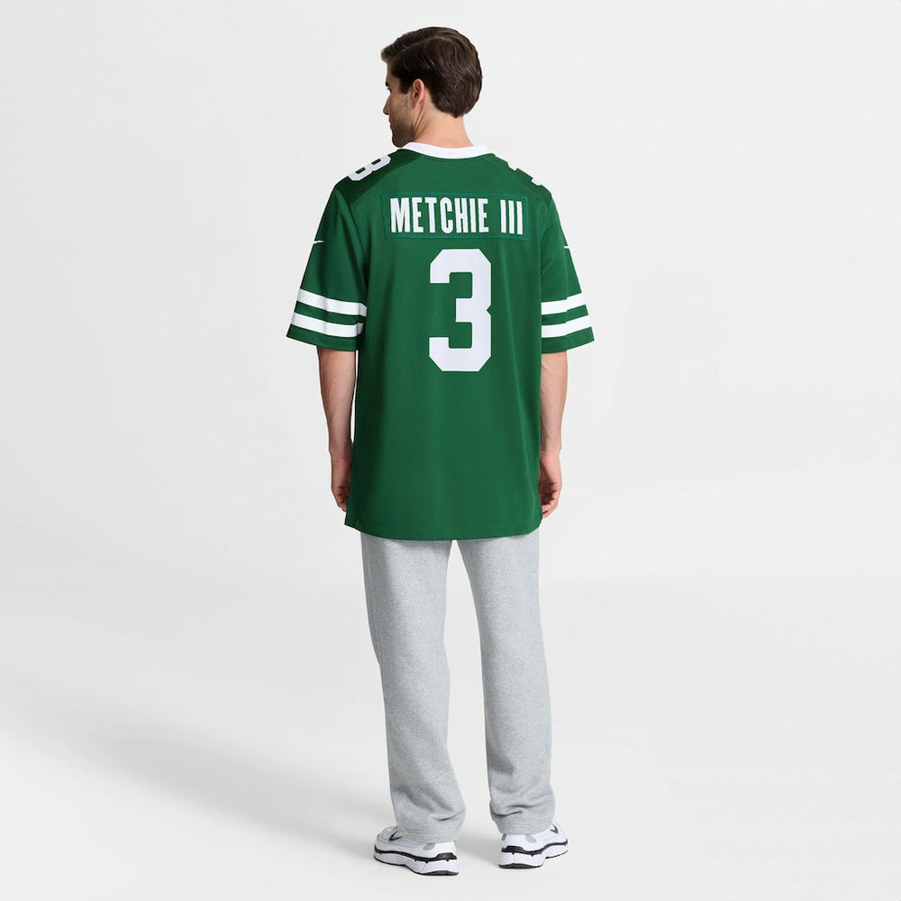New York Jets Nike John Metchie III  Team Game Jersey