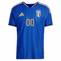 Italy National Team FIFA x World Cup 2026 Home On Field Custom Jersey Blue - Adidas
