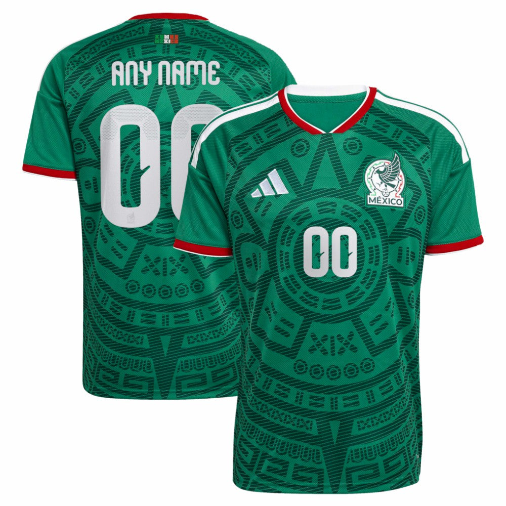Mexico National Team 2026 Home Replica Custom Jersey Green - Adidas