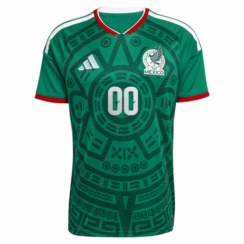 Mexico National Team 2026 Home Replica Custom Jersey Green - Adidas