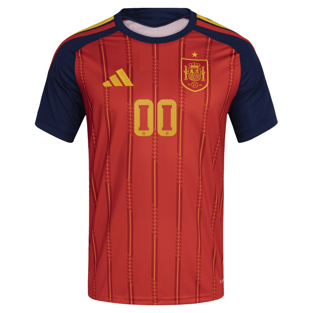 Spain National Team FIFA x World Cup 2026 Home Replica Custom Jersey Red - Adidas