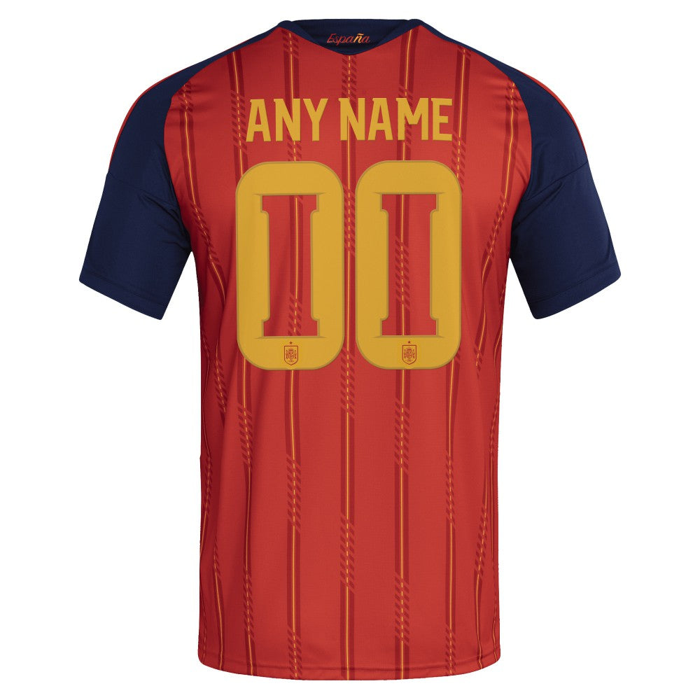 Spain National Team FIFA x World Cup 2026 Home Replica Custom Jersey Red - Adidas