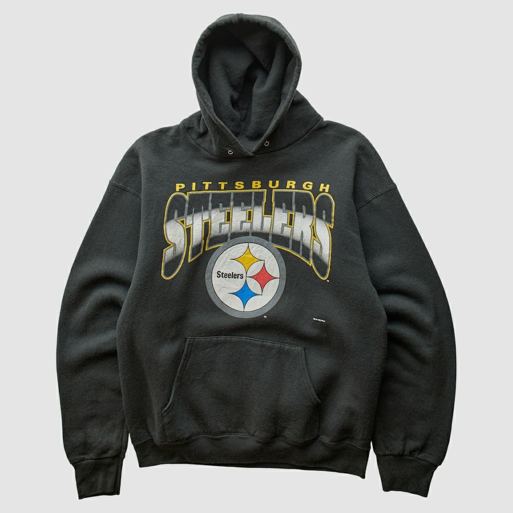Pittsburgh Steelers Fanatics 90s Hooded Pullover Sweatshirt